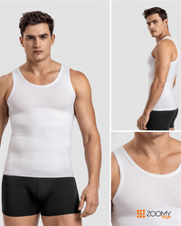 Camiseta Reductora Pro para Hombre — Aplana y Define al Instante